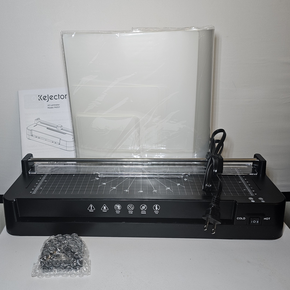 Black and White Kejector Laminator